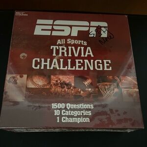 💥 NEW SEALED ESPN All Sports Trivia Challenge Board Game